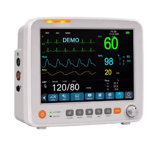 KM-12M (Moduler with 12.1 inch TFT LCD) Patient Monitor