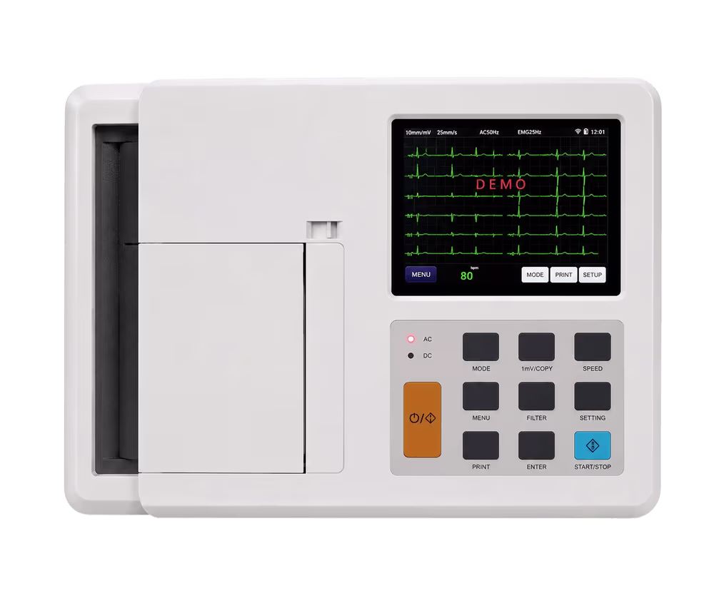 KM-3E 3 Channel ECG Machine